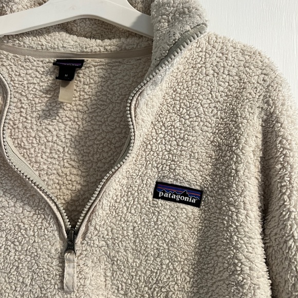 Los Gatos Patagonia Fleece White - Picture 3 of 4